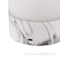 Toucher lampe à table de chevet avec base en marbre